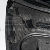 Corvette C8 DRY CARBON FIBER Front Trunk Trim Cover Kit