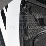 Corvette C8 DRY CARBON FIBER Front Trunk Trim Cover Kit