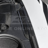 Corvette C8 DRY CARBON FIBER Front Trunk Trim Cover Kit