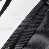 Corvette C8 DRY CARBON FIBER Front Trunk Trim Cover Kit