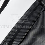 Corvette C8 DRY CARBON FIBER Front Trunk Trim Cover Kit
