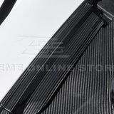 Corvette C8 DRY CARBON FIBER Front Trunk Trim Cover Kit