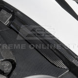 Corvette C8 DRY CARBON FIBER Front Trunk Trim Cover Kit