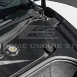 Corvette C8 DRY CARBON FIBER Front Trunk Trim Cover Kit