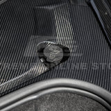 Corvette C8 DRY CARBON FIBER Front Trunk Trim Cover Kit