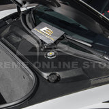 Corvette C8 DRY CARBON FIBER Front Trunk Trim Cover Kit