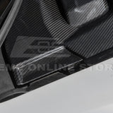 Corvette C8 DRY CARBON FIBER Front Trunk Trim Cover Kit
