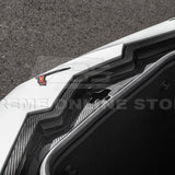 Corvette C8 DRY CARBON FIBER Front Trunk Trim Cover Kit
