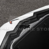 Corvette C8 DRY CARBON FIBER Front Trunk Trim Cover Kit