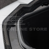 Corvette C8 DRY CARBON FIBER Front Trunk Trim Cover Kit