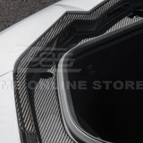 Corvette C8 DRY CARBON FIBER Front Trunk Trim Cover Kit