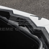 Corvette C8 DRY CARBON FIBER Front Trunk Trim Cover Kit