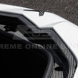 Corvette C8 DRY CARBON FIBER Front Trunk Trim Cover Kit