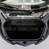 Corvette C8 DRY CARBON FIBER Front Trunk Trim Cover Kit