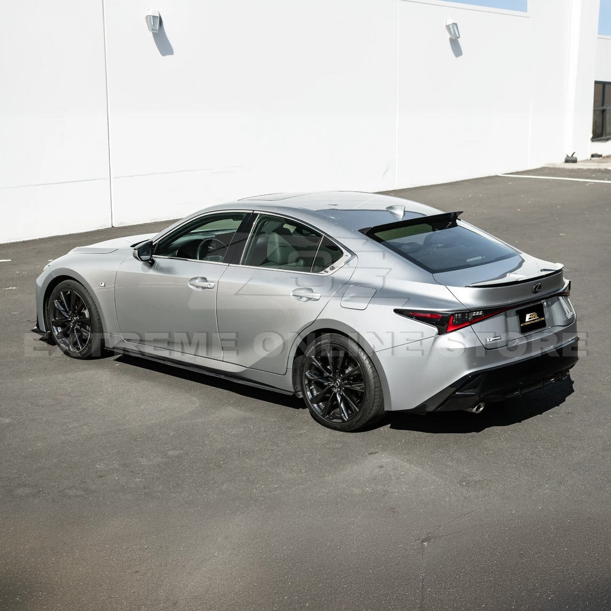 2021+ Lexus IS - Carbon Fiber Novel Style Front Lip Splitter & Side Skirts
