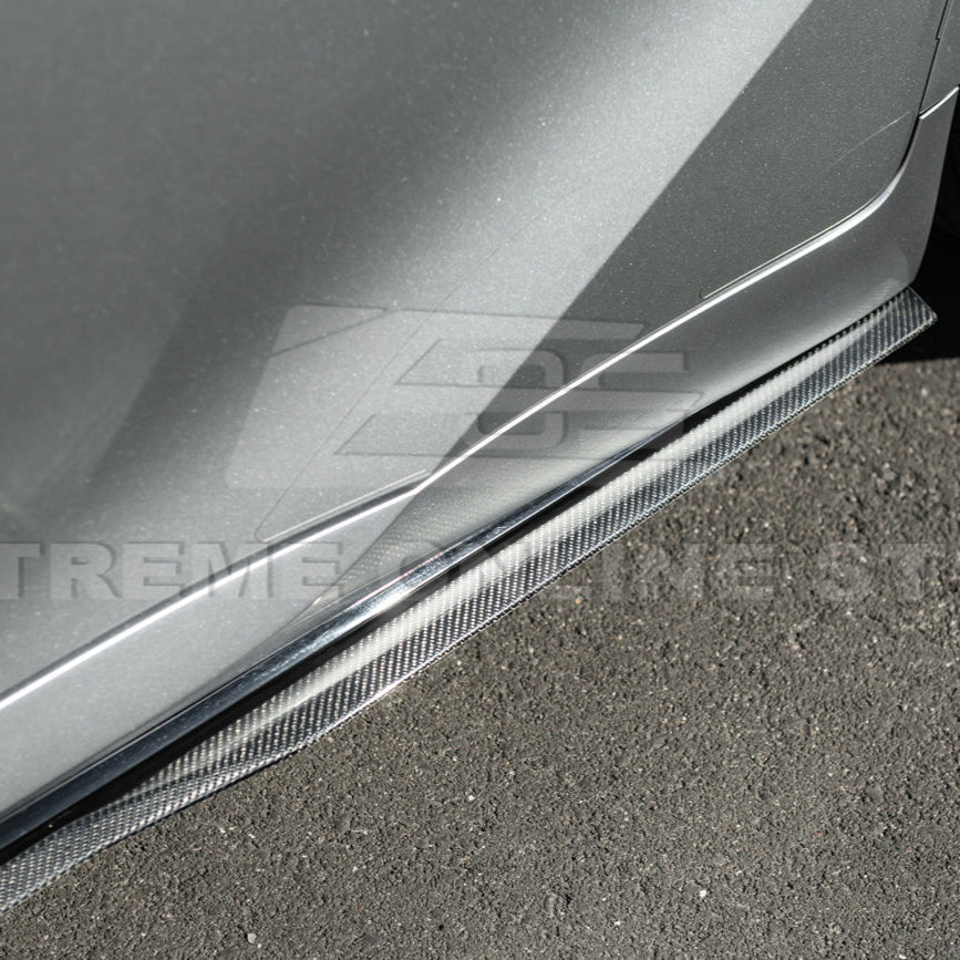 2021+ Lexus IS - Carbon Fiber Novel Style Front Lip Splitter & Side Skirts