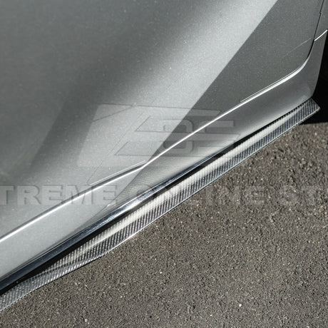 2021+ Lexus IS - Carbon Fiber Novel Style Front Lip Splitter & Side Skirts