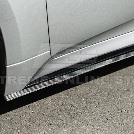 2021+ Lexus IS - Carbon Fiber Novel Style Front Lip Splitter & Side Skirts