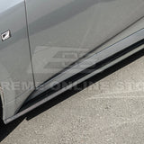 2021+ Lexus IS - Carbon Fiber Novel Style Front Lip Splitter & Side Skirts