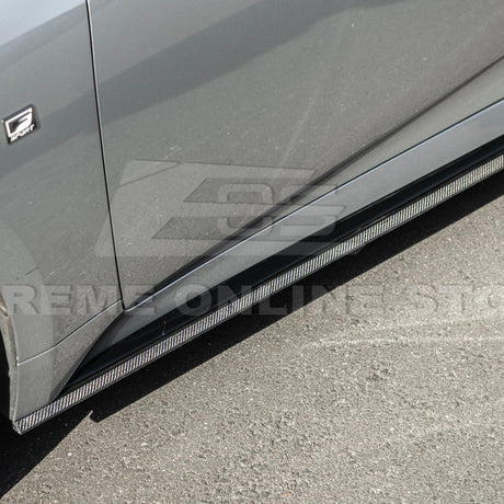 2021+ Lexus IS - Carbon Fiber Novel Style Front Lip Splitter & Side Skirts