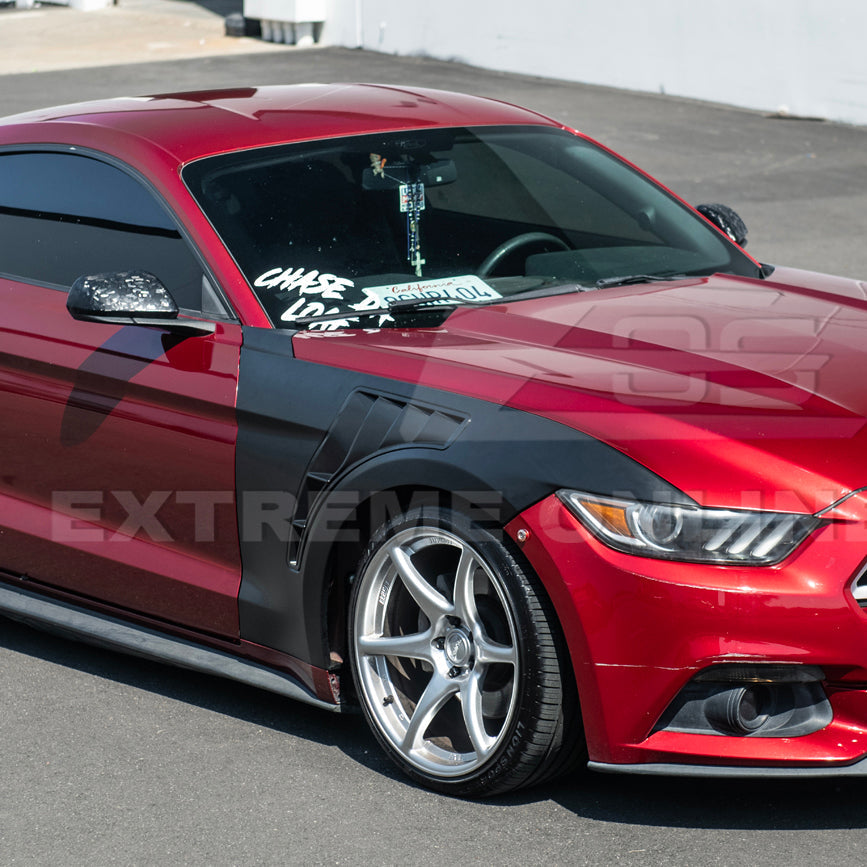 2015-17 Mustang S550 GTD Style Front Vented Fenders