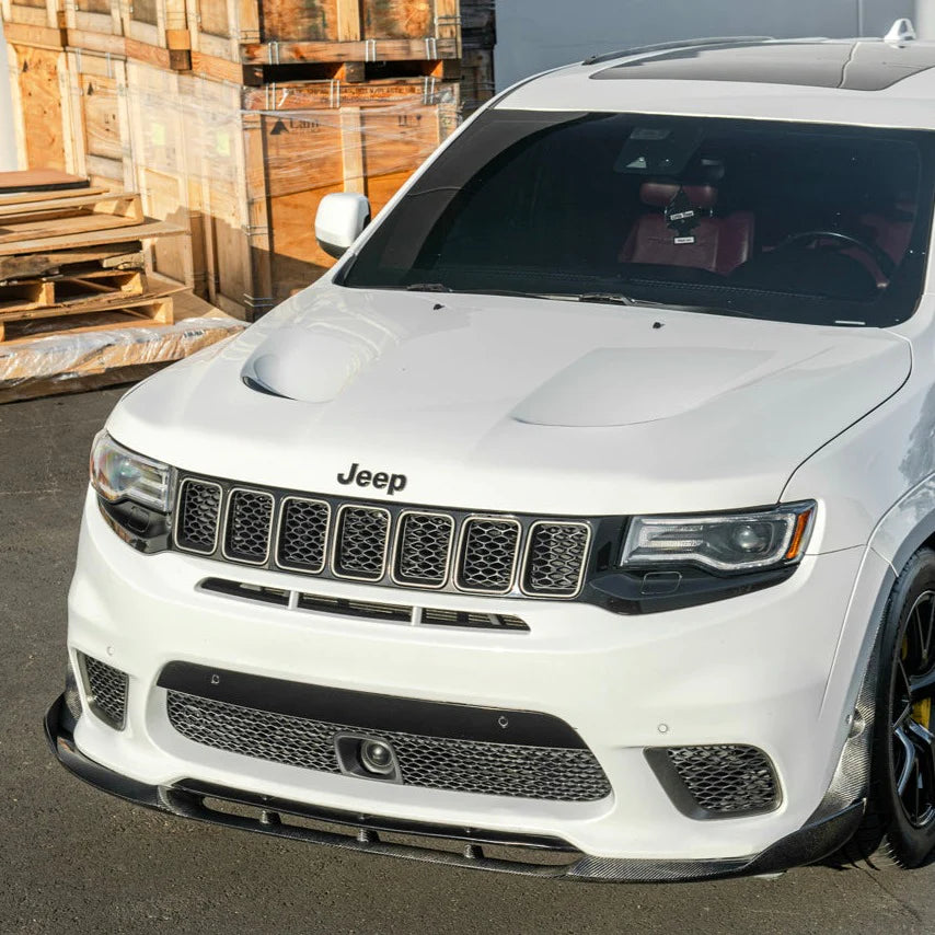 2017-2021 Jeep Grand Cherokee Trackhawk - Carbon Fiber Front Splitter