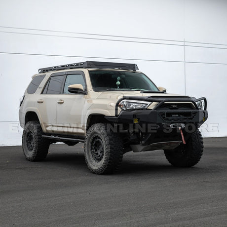2010-24 Toyota 4Runner V2 Carbon Steel Black Top Roof Rack Cargo Carrier