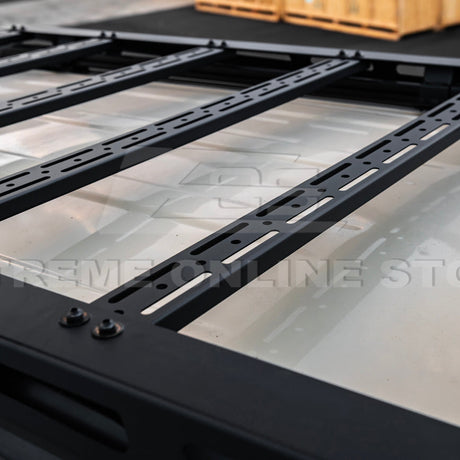 2010-24 Toyota 4Runner V2 Carbon Steel Black Top Roof Rack Cargo Carrier