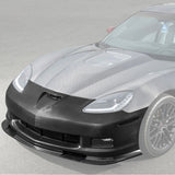 2005-13 Corvette C6 Base | C6 ZR1 Style Primed Full Front Bumper Cover Lip