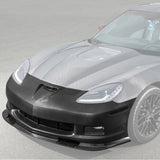 2005-13 Corvette C6 Base | C6 ZR1 Style Primed Full Front Bumper Cover Lip