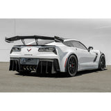 2014-2019 Chevrolet Corvette C7 ZR1 Carbon Fiber Extended Rear Spoiler High Wing