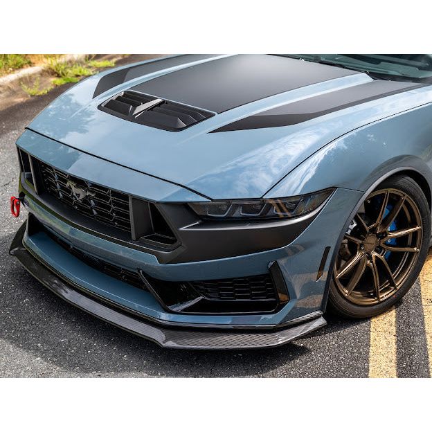 2024+ Ford Mustang Dark Horse Factory Carbon Fiber Front Bumper Lip Splitter