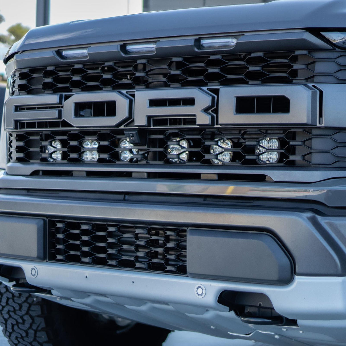 Baja Designs 2021+ Ford Raptor Squadron Pro Behind Grille Kit