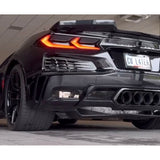 AWE 2023 C8 Corvette Z06 SwitchPath Cat-Back Exhaust - Diamond Black Tips