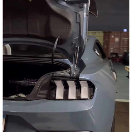 2024+ Ford Mustang S650 Euro Style Taillights Amber Turn Signal Sequential