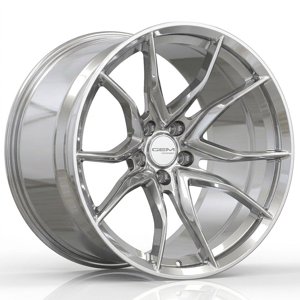 GEM Forged C8G Billet 6061-T6 Mono block wheels
