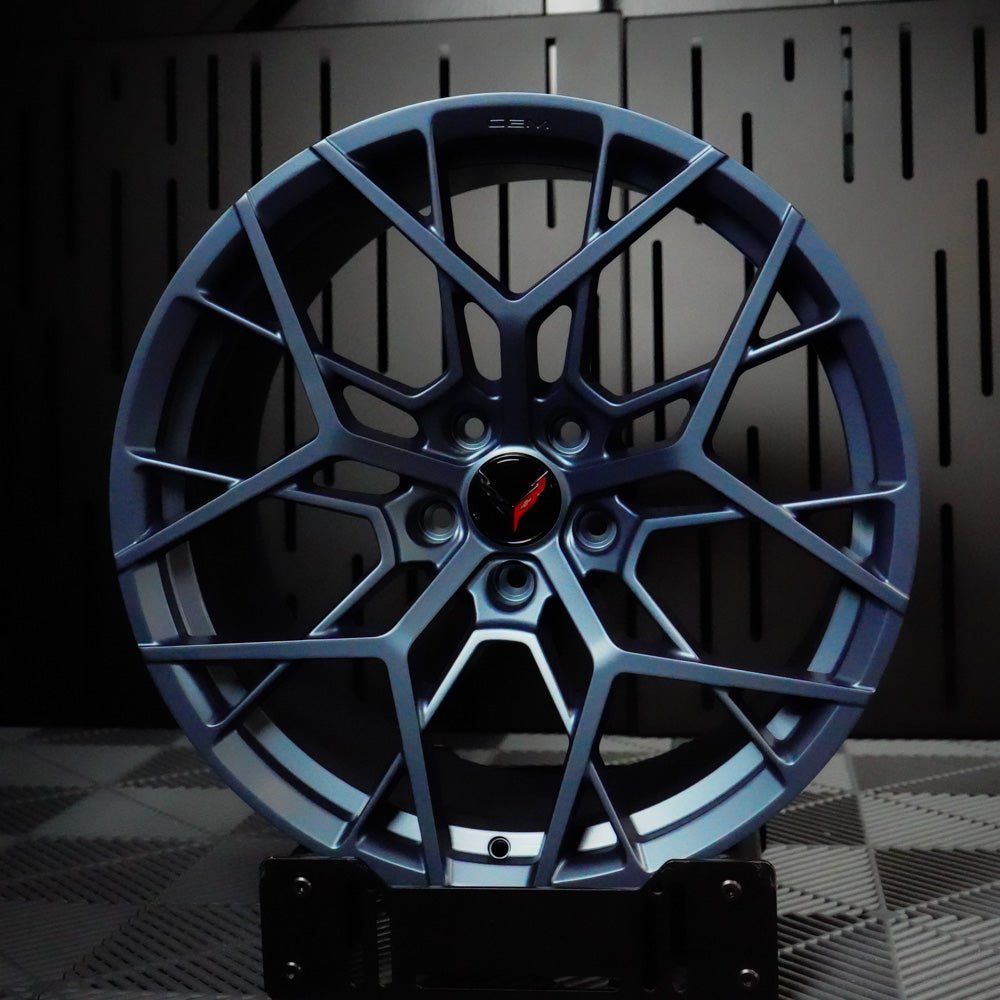GEM Forged GZR C8 ZR1 Style Billet 6061-T6 Mono block wheels