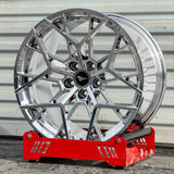 GEM Forged GZR C8 ZR1 Style Billet 6061-T6 Mono block wheels