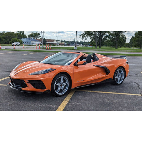 2020-2026 Chevrolet C8 Corvette - 5VM FRONT SPLITTER (2-PIECE VERSION) & SIDE SKIRTS