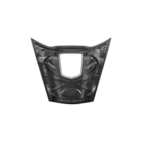 Corvette C6 Carbon Fiber ZR1 Style Replacement Hood Panel Cover Carbon Fiber HOOD-1209-BKCF