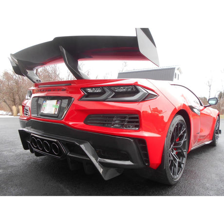 2020-2026 Corvette C8 Euro Smoke Style LED Taillights Amber Sequential Pair