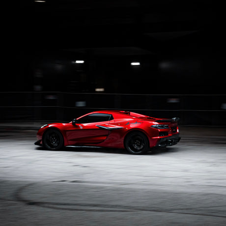 2020-2026 Corvette C8 Euro Smoke Style LED Taillights Amber Sequential Pair