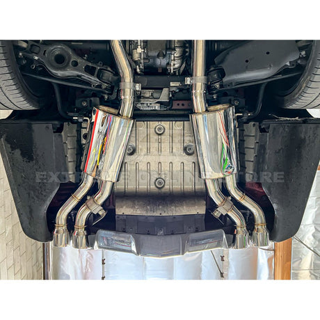 2016-2019 Cadillac CTS-V Muffler Resonated Cat Back Exhaust