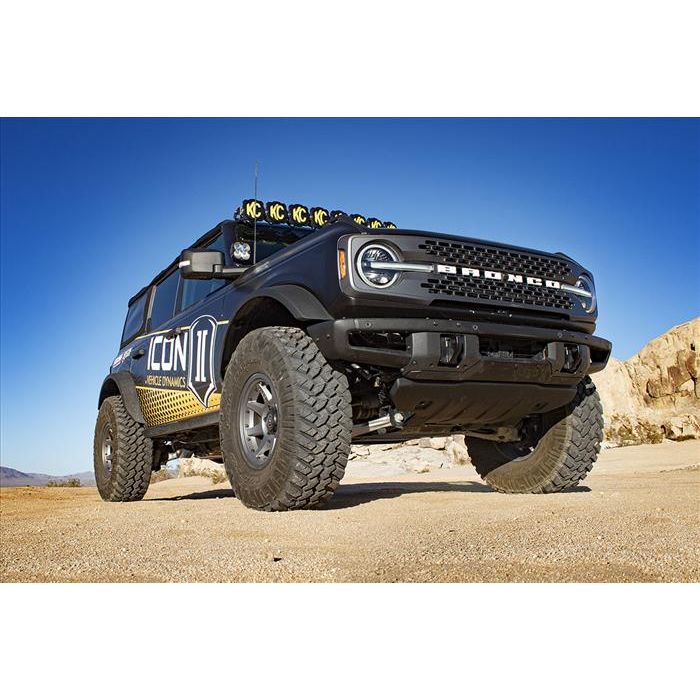 ICON 2021-2023 BRONCO SASQUATCH 2-3" LIFT STAGE 3 SUSPENSION SYSTEM TUBULAR UCA HEAVY RATE REAR SPRING