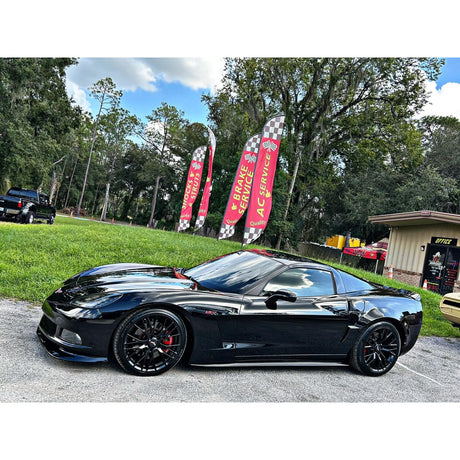 Chevrolet Corvette C6 ZR1 Widebody Conversion Rear Side Fenders