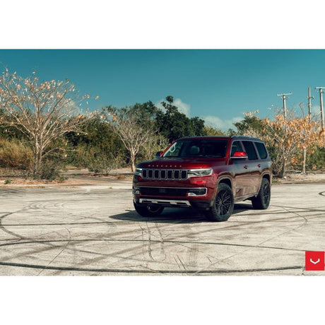 Vossen HF6-5 22x9.5 / 6x139.7 / ET20 / Deep Face / 106.1 - Tinted Gloss Black Wheel