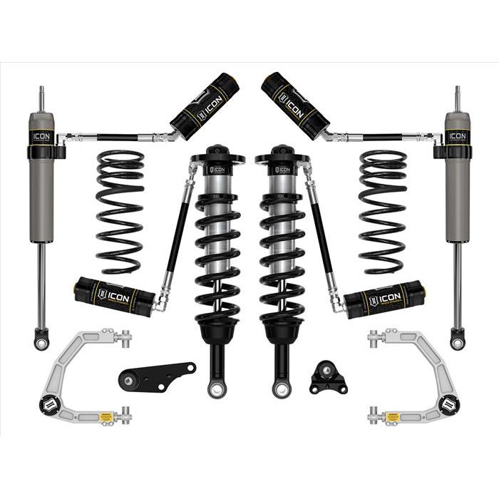 ICON 2024+ Toyota Tacoma 1.25-3in Lift Stage 4 Billet Suspension System w/Triple Rate Springs
