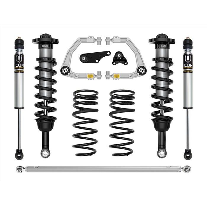 ICON 2024+ Toyota Land Cruiser 250 Series, 1.25-3" Lift, Stage 3 Suspension System, Billet