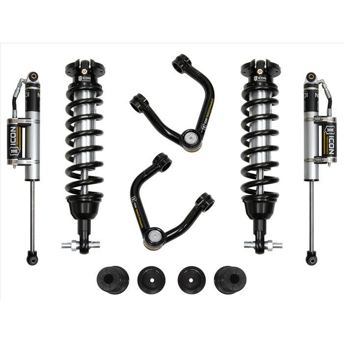 ICON 19-21 Ford Ranger 0-3.5in Stage 3 Suspension System w/ Tubular UCA Alum Knuckle