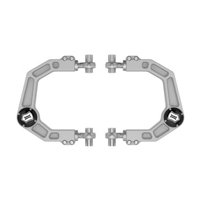 ICON 1996-2004 Toyota Tacoma/1996-2002 Toyota 4Runner, Billet Upper Control Arm w/ Delta Joint Kit Front View